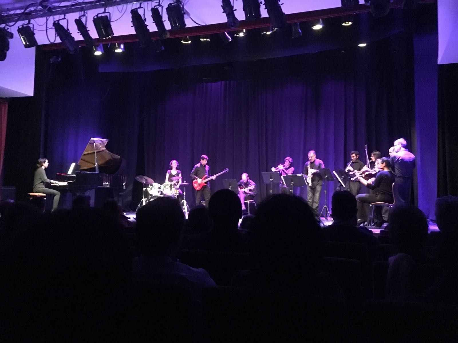 Concierto en escuela de música